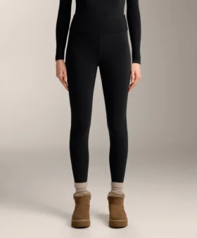 Super-Extra-Warme, nahtlose, 70 cm hohe, knöchellange Leggings