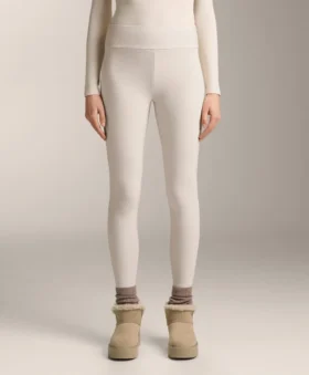Super-Extra-Warme, nahtlose, 70 cm hohe, knöchellange Leggings