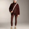 Lange, besonders warme Funktionsjacke