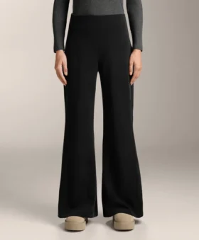 Super-High-Rise-Flare-Hose aus gebürstetem Modal Super-High-Rise-Flare-Hose aus gebürstetem Modal