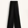 Super-High-Rise-Flare-Hose aus gebürstetem Modal Super-High-Rise-Flare-Hose aus gebürstetem Modal
