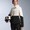 Super-Slim-Fit-Farbblock-Primaloft®-Ski-Jacke, wasserabweisend und wattiert Super-Slim-Fit-Farbblock-Primaloft®-Ski-Jacke, wasserabweisend und wattiert