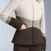 Super-taillierte, wasserabweisende Primaloft®-Skijacke im Colour-Block-Design Super-taillierte, wasserabweisende Primaloft®-Skijacke im Colour-Block-Design