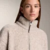 Sweatshirt aus Lammfelljacken mit Vordertasche Sweatshirt aus Lammfelljacken mit Vordertasche