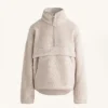 Sweatshirt aus Lammfelljacken mit Vordertasche Sweatshirt aus Lammfelljacken mit Vordertasche