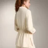 Sweatshirt mit halbem Reißverschluss aus Soft Touch-Modal Sweatshirt mit halbem Reißverschluss aus Soft Touch-Modal