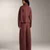 Hoch taillierte Ripphose mit Soft Touch-Modal