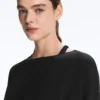 Tailliertes T-Shirt aus Baumwollmischung Tailliertes T-Shirt aus Baumwollmischung