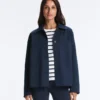 Taschenjacke aus Baumwollmischung