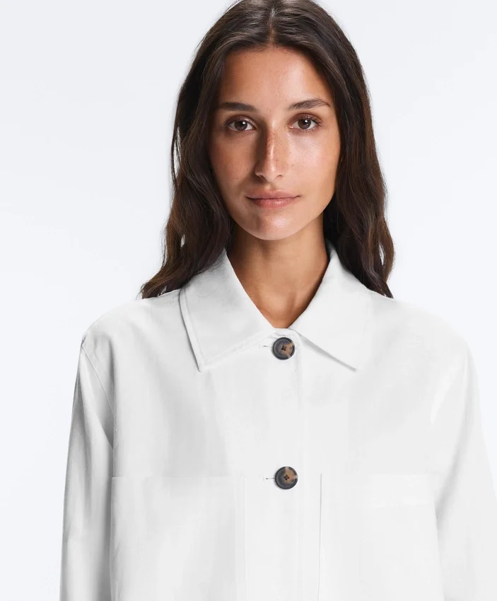 Taschenjacke aus Baumwollmischung Taschenjacke aus Baumwollmischung