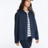 Taschenjacke aus Baumwollmischung