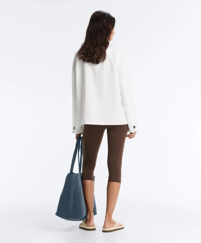 Taschenjacke aus Baumwollmischung Taschenjacke aus Baumwollmischung