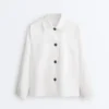 Taschenjacke aus Baumwollmischung Taschenjacke aus Baumwollmischung