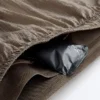 Technische 2-in-1-Shorts mit Karomuster und mittlerer Leibhöhe Technische 2-in-1-Shorts mit Karomuster und mittlerer Leibhöhe
