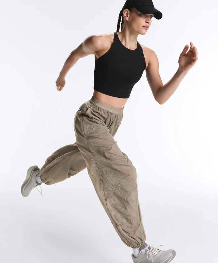 Technische Bloomer-Hose mit Karomuster Technische Bloomer-Hose mit Karomuster