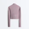 Technische Jacke mit schillernden Details Technische Jacke mit schillernden Details