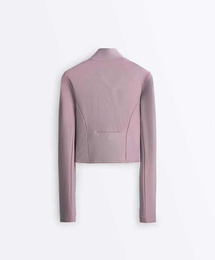 Technische Jacke mit schillernden Details Technische Jacke mit schillernden Details