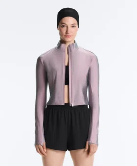 Technische Jacke mit schillernden Details
