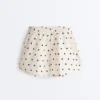 Technische Shorts mit Polka-Dot-Muster Technische Shorts mit Polka-Dot-Muster