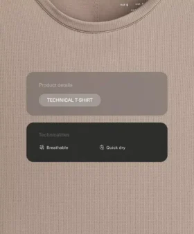 Technisches, ärmelloses T-Shirt