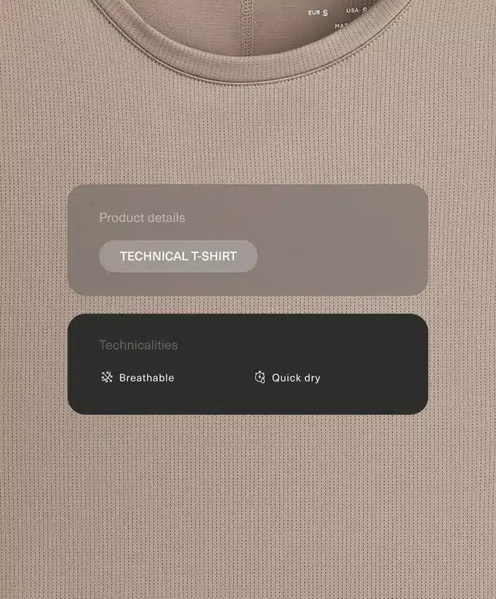 Technisches, ärmelloses T-Shirt Technisches, ärmelloses T-Shirt