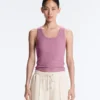 Top aus Modal-Mischgewebe mit Rippmuster Top aus Modal-Mischgewebe mit Rippmuster