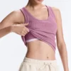 Top aus Modal-Mischgewebe mit Rippmuster Top aus Modal-Mischgewebe mit Rippmuster
