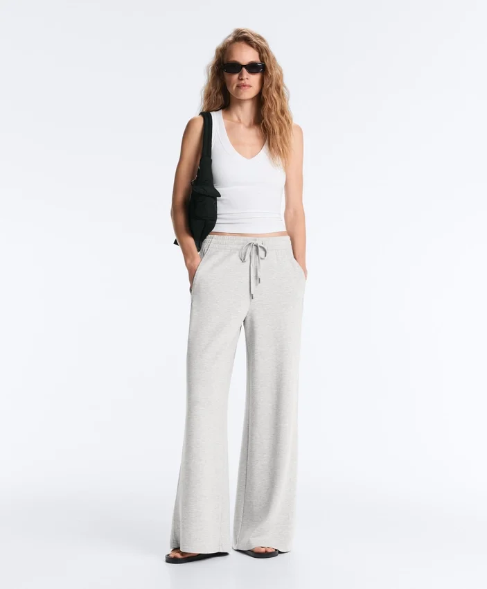 Top aus Modal-Mischgewebe mit Rippmuster Top aus Modal-Mischgewebe mit Rippmuster