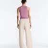Top aus Modal-Mischgewebe mit Rippmuster Top aus Modal-Mischgewebe mit Rippmuster