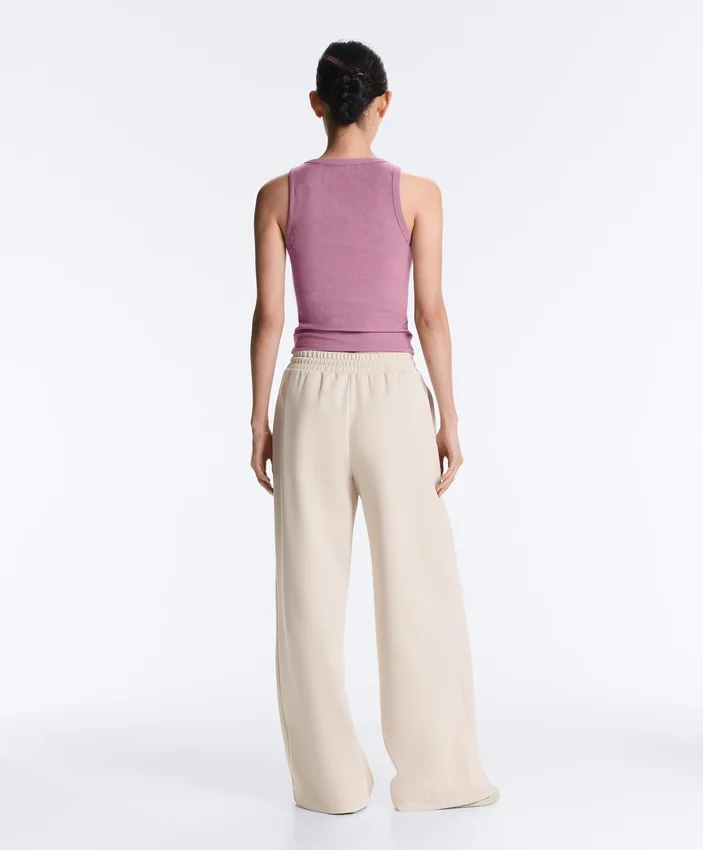 Top aus Modal-Mischgewebe mit Rippmuster Top aus Modal-Mischgewebe mit Rippmuster