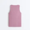 Top aus Modal-Mischgewebe mit Rippmuster Top aus Modal-Mischgewebe mit Rippmuster