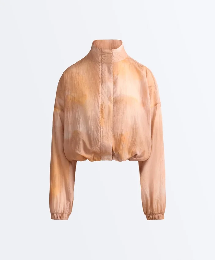 Trainingsjacke mit Tie-Dye-Print Trainingsjacke mit Tie-Dye-Print