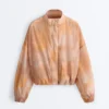 Trainingsjacke mit Tie-Dye-Print Trainingsjacke mit Tie-Dye-Print