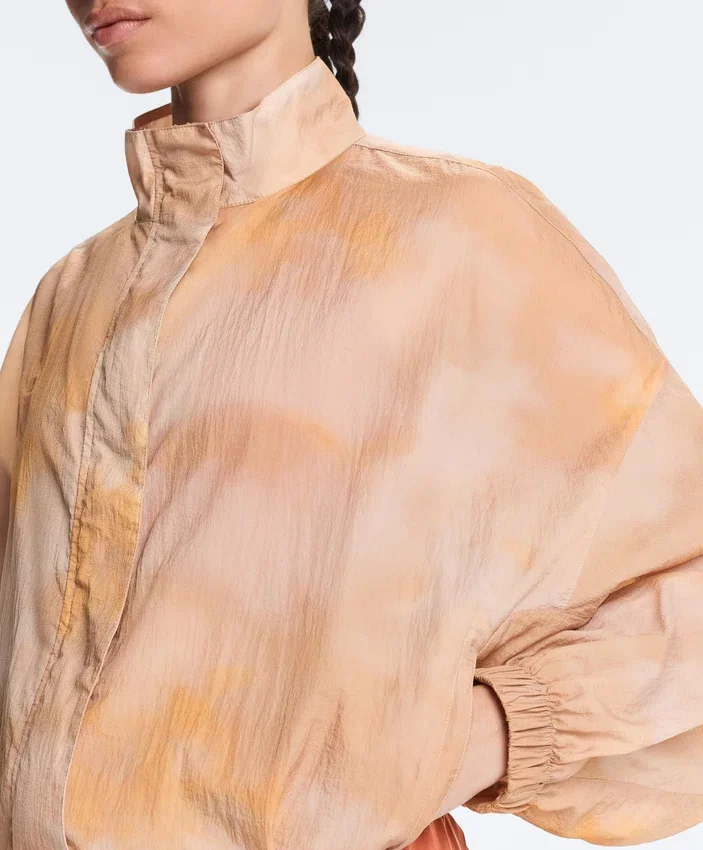Trainingsjacke mit Tie-Dye-Print Trainingsjacke mit Tie-Dye-Print
