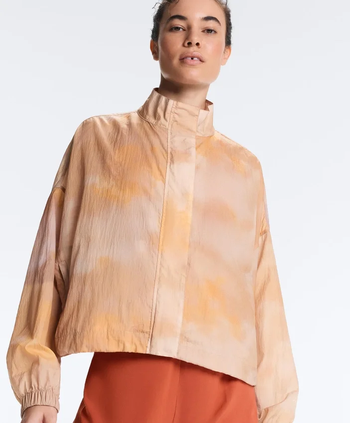 Trainingsjacke mit Tie-Dye-Print Trainingsjacke mit Tie-Dye-Print