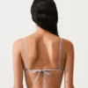 Triangel-Bikini mit strukturierten Streifen Triangel-Bikini mit strukturierten Streifen