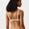 Triangel-Bikinioberteil mit Kontrastbesatz Triangel-Bikinioberteil mit Kontrastbesatz