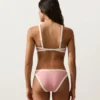 Klassischer Bikini-Slip mit Kontrastbesatz Klassischer Bikini-Slip mit Kontrastbesatz