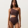 Trikinis mit asymmetrischen Trägern Trikinis mit asymmetrischen Trägern