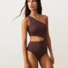 Trikinis mit asymmetrischen Trägern Trikinis mit asymmetrischen Trägern