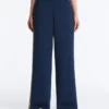 Twill-Hose mit geradem Bein und Seitenband Twill-Hose mit geradem Bein und Seitenband