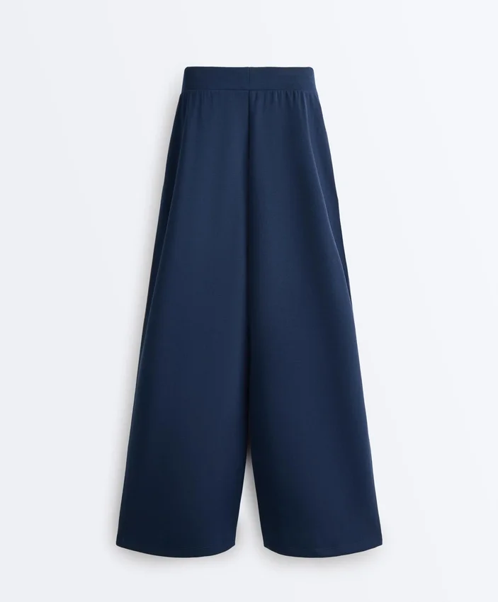 Twill-Hose mit geradem Bein und Seitenband Twill-Hose mit geradem Bein und Seitenband