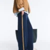 Twill-Hose mit geradem Bein und Seitenband Twill-Hose mit geradem Bein und Seitenband