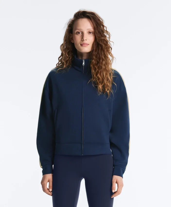 Twill-Jacke mit Seitenstreifen Twill-Jacke mit Seitenstreifen