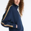 Twill-Jacke mit Seitenstreifen Twill-Jacke mit Seitenstreifen