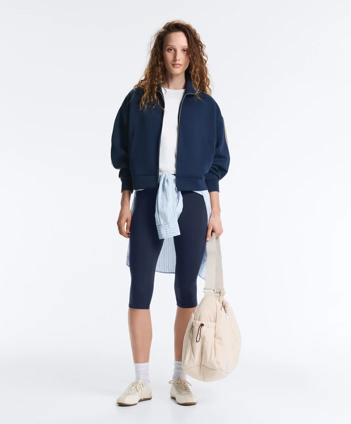 Twill-Jacke mit Seitenstreifen Twill-Jacke mit Seitenstreifen