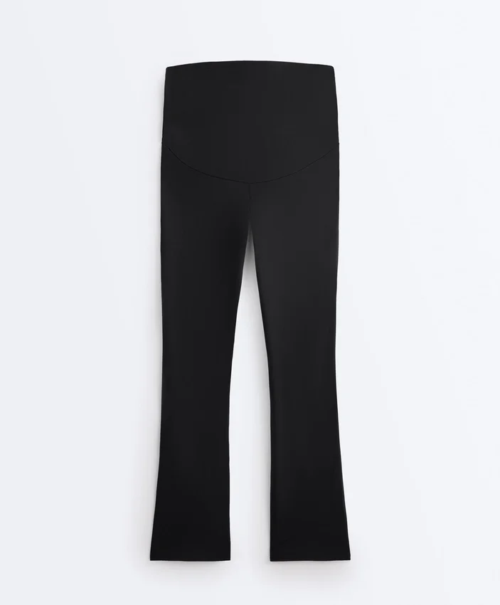 Umstandshose Comfortlux 80 cm mit ausgestelltem Bein Umstandshose Comfortlux 80 cm mit ausgestelltem Bein