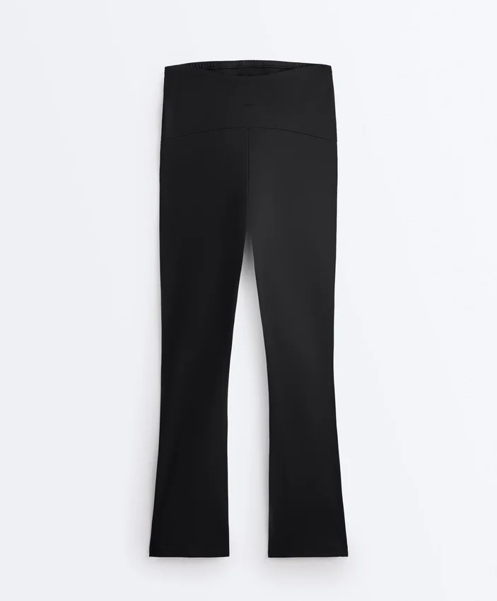 Umstandshose Comfortlux 80 cm mit ausgestelltem Bein Umstandshose Comfortlux 80 cm mit ausgestelltem Bein