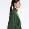 Utility-Jacke aus Tweed mit Gürtel Utility-Jacke aus Tweed mit Gürtel