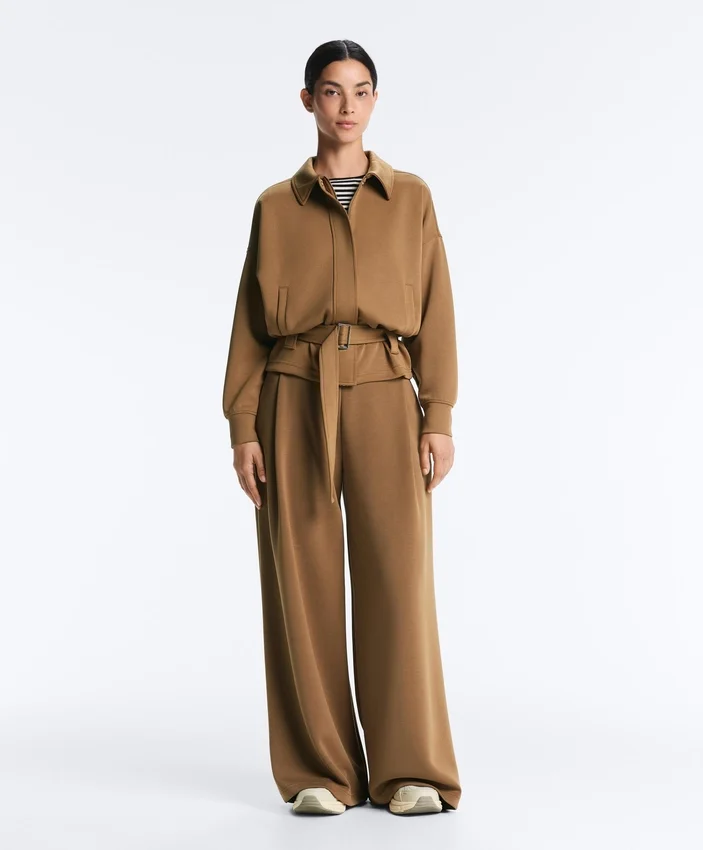 Utility-Jacke aus Twill mit Gürtel Utility-Jacke aus Twill mit Gürtel